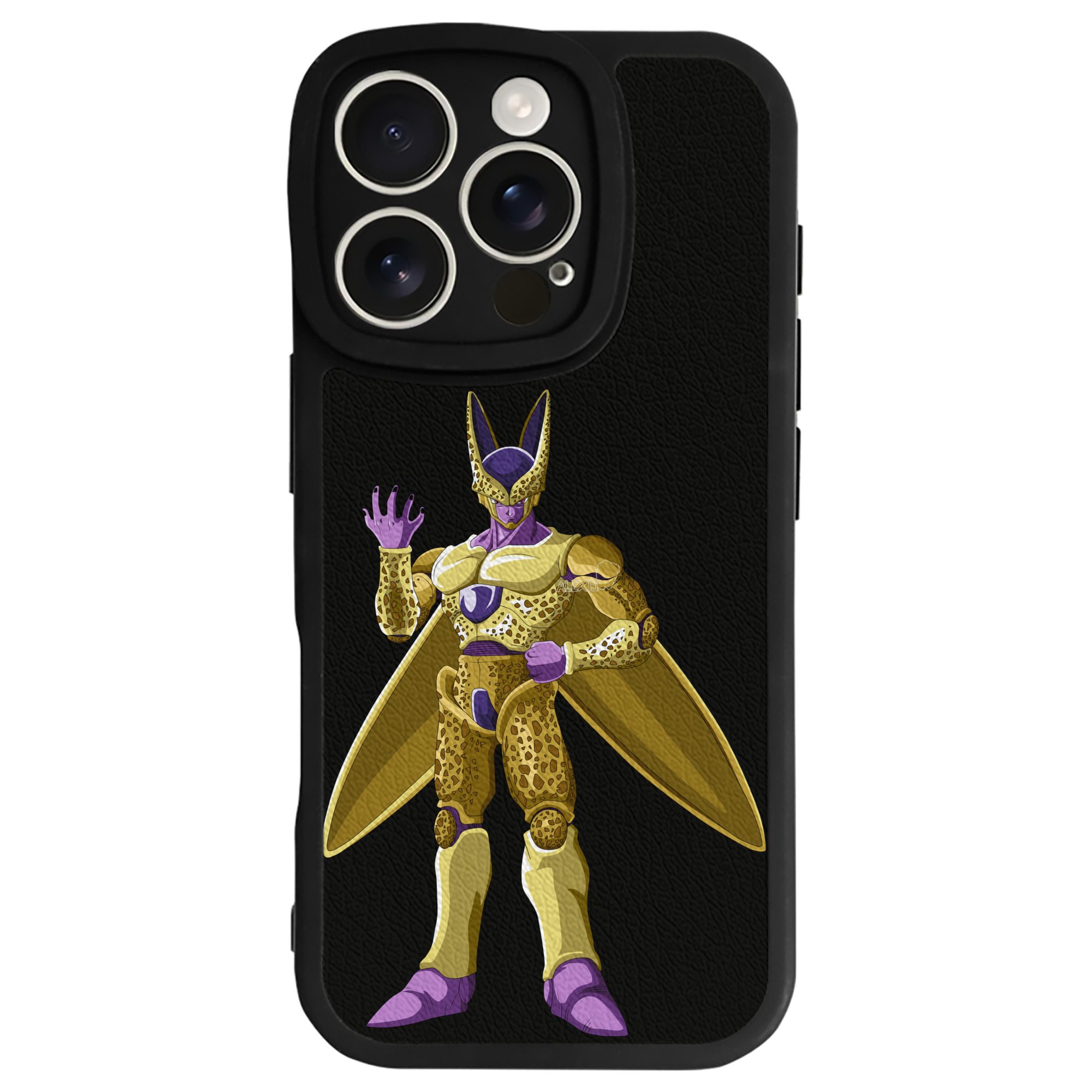 （画像用） ドラゴンボール セル DRAGON BALL Cell 【iPhone 16シリーズ対応】シリコンスマホケース（レザー調） 材質：シリコン